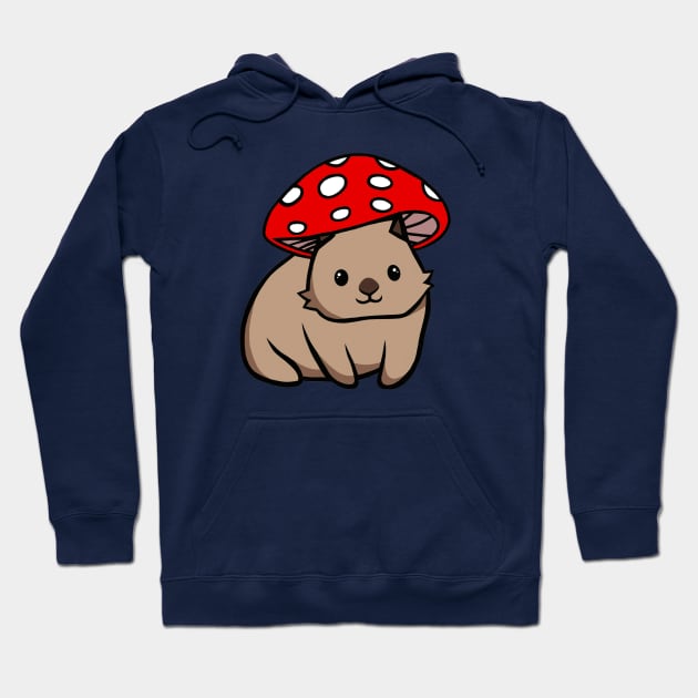 Wombat Mushie Hoodie by MushieCreatures